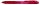 Pentel EnerGelX BLN105 Gelschreiber rot/transparent 0,25 mm, Schreibfarbe: rot, 1 St.