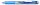 Pentel EnerGel BL80-CX Gelschreiber blau/silber, Schreibfarbe: blau, 1 St.