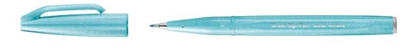 Pentel SES15C-S2X Brush-Pen blau, 1 St.