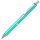 Pentel EnerGel BL407 Gelschreiber türkis/silber 0,35 mm, Schreibfarbe: schwarz, 1 St.