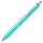 Pentel EnerGel BL407 Gelschreiber türkis/silber 0,35 mm, Schreibfarbe: schwarz, 1 St.