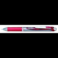 Pentel EnerGel BL80-BX Gelschreiber rot/silber 0,5 mm,...