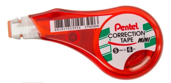 Pentel Korrekturroller MINI ZTN25BW 5,0 mm, 1 St.