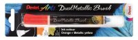 Pentel Dual Metallic Brush XGFH-DFX Brush-Pen orange, 1 St.
