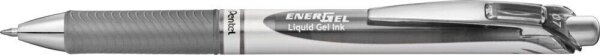 Pentel EnerGel BL77 Gelschreiber 0,35 mm, Schreibfarbe: grau, 1 St.