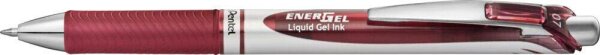 Pentel EnerGel BL77 Gelschreiber rot/transparent 0,35 mm, Schreibfarbe: rot, 1 St.