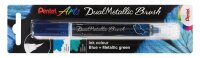 Pentel Dual Metallic Brush XGFH-DCX Brush-Pen blau, 1 St.