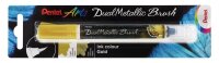 Pentel Dual Metallic Brush XGFH-DXX Brush-Pen gold, 1 St.