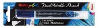 Pentel Dual Metallic Brush XGFH-DVX Brush-Pen lila, 1 St.