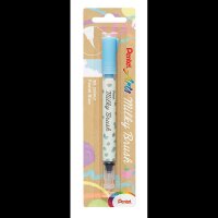 Pentel Milky Brush XGFH-PSX Brush-Pen blau, 1 St.