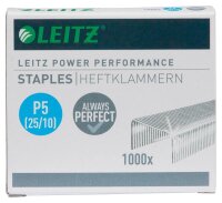 LEITZ Heftklammern 5574 25/10, 1.000 St.