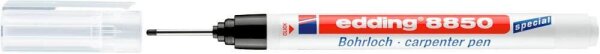edding 8850 Tieflochmarker schwarz 1,0 mm, 1 St.