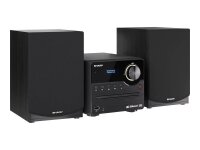 SHARP XL-B517D HiFi-Anlage schwarz