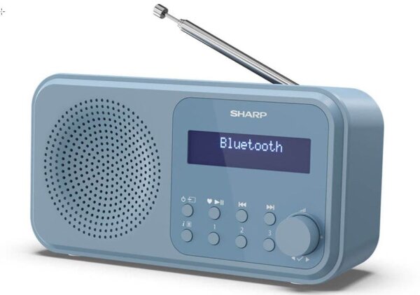 SHARP DR-P420 DAB+ Empfänger blau