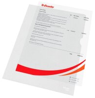 Esselte Sichthüllen 23823 DIN A4 transparent genarbt 0,12 mm, 100 St.