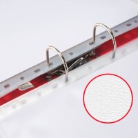 Esselte Prospekthüllen DIN A4 transparent genarbt 0,07 mm, 100 St.