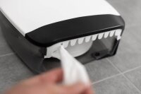 KATRIN Toilettenpapierspender S 82117 schwarz, weiß Kunststoff, 1 St.