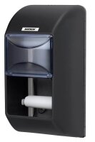 KATRIN Toilettenpapierspender 104452 schwarz Kunststoff, 1 St.