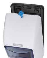 KATRIN Toilettenpapierspender 92384 weiß Kunststoff, 1 Rollen