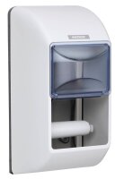KATRIN Toilettenpapierspender 92384 weiß Kunststoff, 1 Rollen