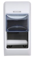 KATRIN Toilettenpapierspender 92384 weiß Kunststoff, 1 Rollen