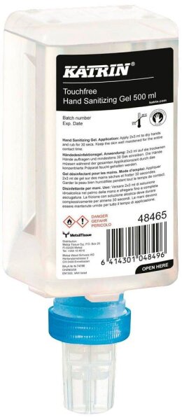 KATRIN Touchfree Händedesinfektionsgel 500 ml