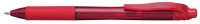 Pentel ENERGEL BL110 Gelschreiber rot/transparent 0,5 mm, Schreibfarbe: rot, 1 St.