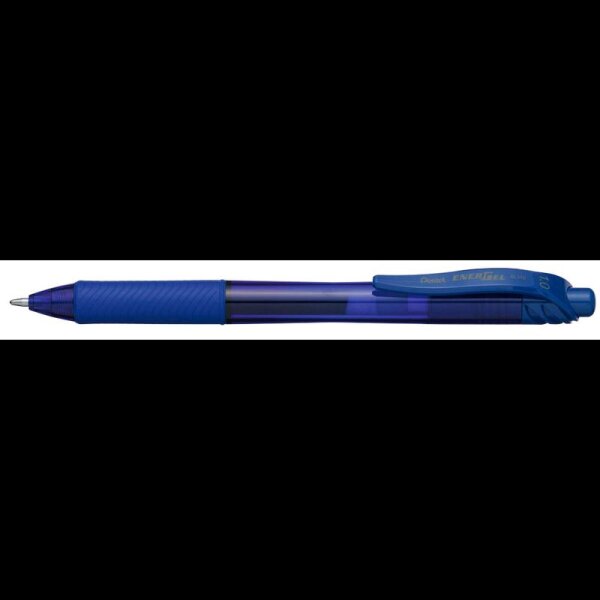 Pentel ENERGEL BL110 Gelschreiber blau/transparent 0,5 mm, Schreibfarbe: blau, 1 St.
