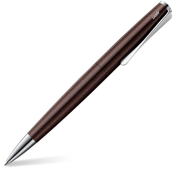 LAMY Kugelschreiber studio dunkelbraun, Schreibfarbe: schwarz, 1 St.