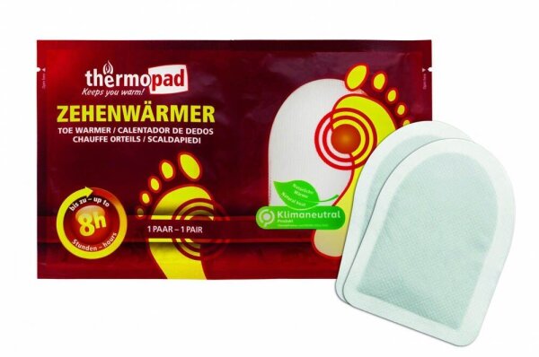 thermopad® Zehenwärmer 78120 weiß 7,0 x 9,5 cm, 10 St.
