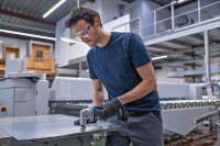 BOSCH Professional GSC 18V-16 E Akku-Blechschere 18,0 V, mit 2 Akkus