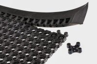 miltex Fußmatte Eazycare Scrub schwarz 40,0 x 60,0 cm