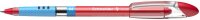 Schneider Kugelschreiber Slider Basic M rot/transparent, Schreibfarbe: rot, 10 St.