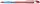 Schneider Kugelschreiber Slider Basic M rot/transparent, Schreibfarbe: rot, 10 St.