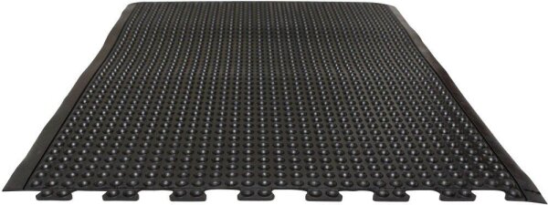 miltex Anti-Ermüdungsmatte Yoga Dome Basic Endstück schwarz 90,0 x 120,0 cm