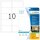 HERMA Folien-Versandetiketten 8330 weiß 99,1 x 57,0 mm, 25 Blatt