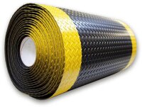 miltex Anti-Ermüdungsmatte Yoga Deck Ultra schwarz, gelb 60,0 x 90,0 cm