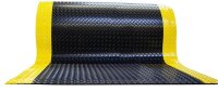 miltex Anti-Ermüdungsmatte Yoga Deck Ultra schwarz, gelb 90,0 x 150,0 cm