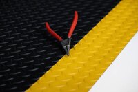miltex Anti-Ermüdungsmatte Yoga Deck Ultra schwarz, gelb 90,0 x 150,0 cm