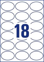 AVERY Zweckform Etiketten 5087 weiß 63,5 x 42,3 mm, 10 Blatt