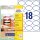 AVERY Zweckform Etiketten 5087 weiß 63,5 x 42,3 mm, 10 Blatt