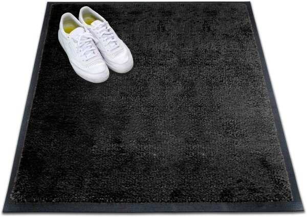 miltex Fußmatte Eazycare Style tiefschwarz 75,0 x 85,0 cm