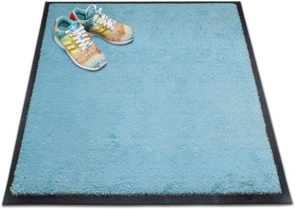 miltex Fußmatte Eazycare Style pastellblau 75,0 x 85,0 cm