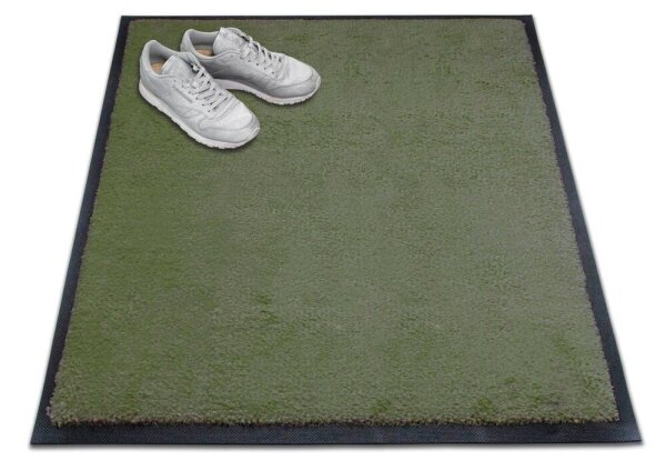 miltex Fußmatte Eazycare Style chromoxidgrün 75,0 x 85,0 cm