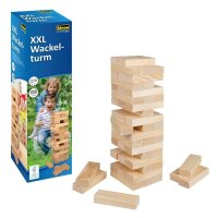Idena XXL Wackelturm Geschicklichkeitsspiel, 1 St.