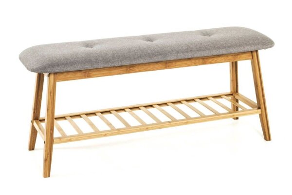 HAKU Möbel Schuhbank 18138 grau Holz 100,0 cm