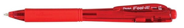 Pentel Kugelschreiber BX440 rot, Schreibfarbe: rot, 1 St.