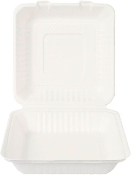 NATURE Star Einweg-Menüboxen weiß 1,3 l, 25 St.
