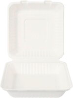 NATURE Star Einweg-Menüboxen weiß 1,3 l, 25 St.