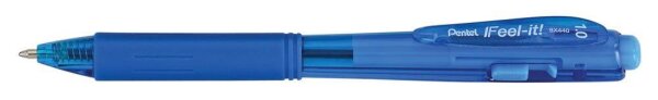 Pentel Kugelschreiber BX440 hellblau, Schreibfarbe: hellblau, 1 St.